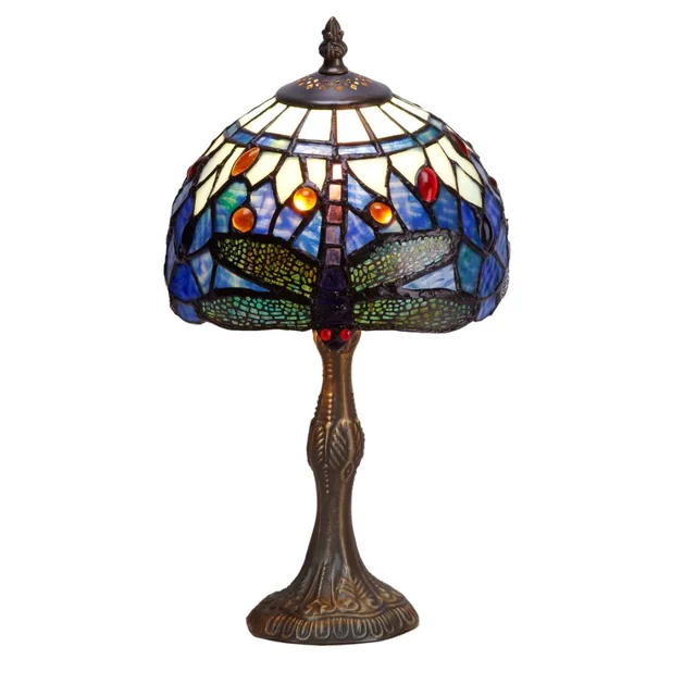 Lampă de masă Viro Belle Epoque Albastru Zinc 60 W 20 x 37 x 20 cm