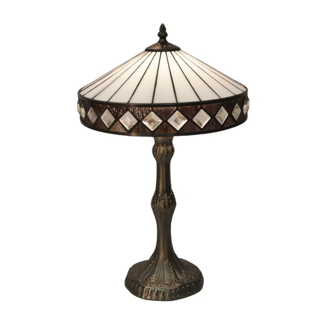 Lampă de masă Viro Ilumina Alb Zinc 60 W 30 x 50 x 30 cm