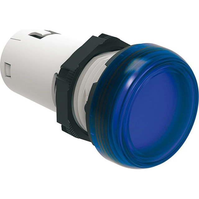 Lampă de semnalizare LED Lovato Electric dintr-o singură bucată albastru 24V AC / DC (LPMLB6)