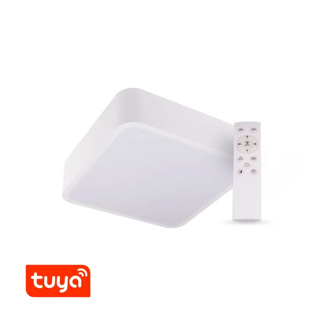 Lampa LED T-LED SMART Tuya RENDO 36W CCT kątowa biała Wariant: Lampa LED SMART Tuya RENDO 36W CCT kątowa biała, Light_Color: CCT