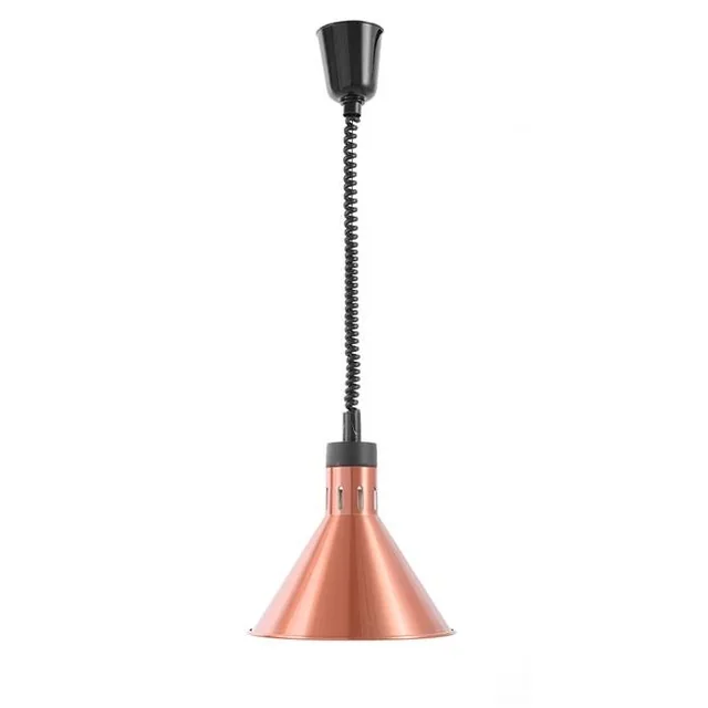 Lampa na ohrievanie jedla - závesná - pr. 275x(H)250 Základný variant