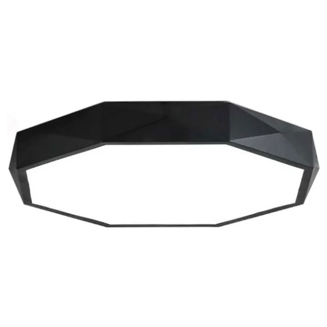 Lampă Plafon Diamond APP862-C 40 cm Negru