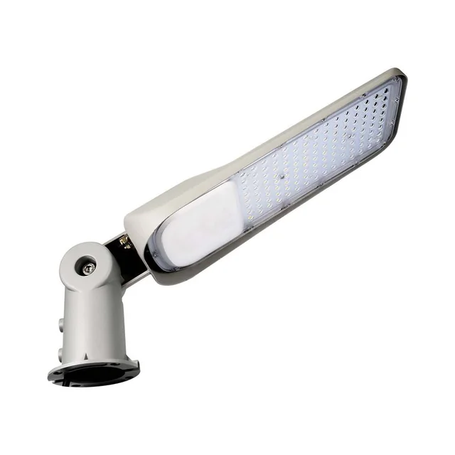 Lampă stradală LED V-TAC cu senzor 100W IP65 SAMSUNG LED Culoare lumină: alb rece