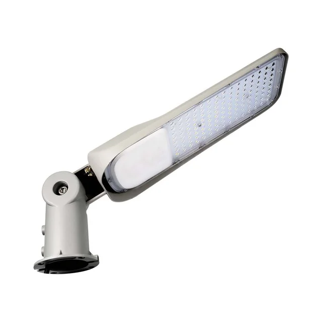 Lampă stradală LED V-TAC cu senzor 100W IP65 SAMSUNG LED Culoare lumini: alb de zi