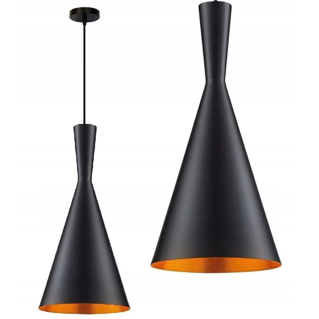 Lampa sufitowa COSTA B Czarna