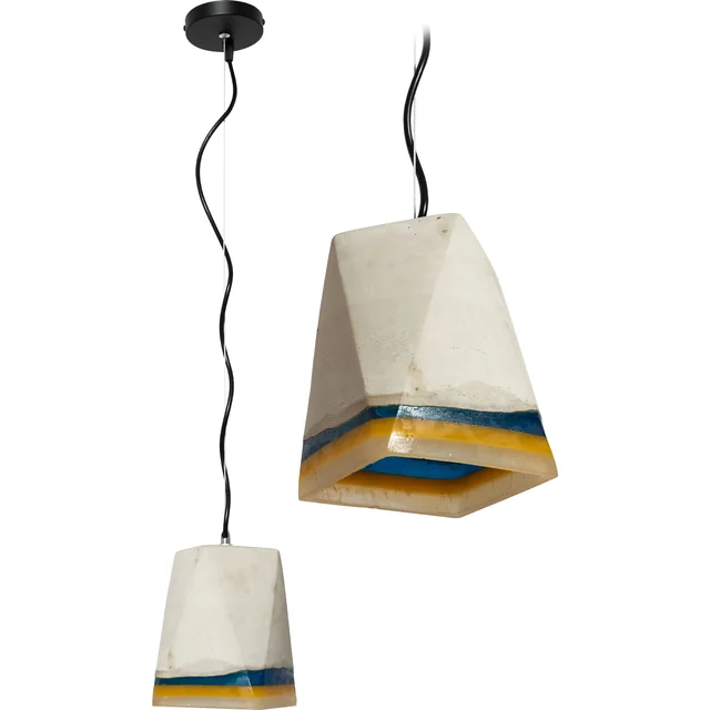 Lampa Sufitowa Wisząca Cementowa Loft APP493-1CP