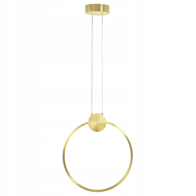 LAMPA SUFITOWA WISZĄCA LED APP1393-CP GOLD 30cm