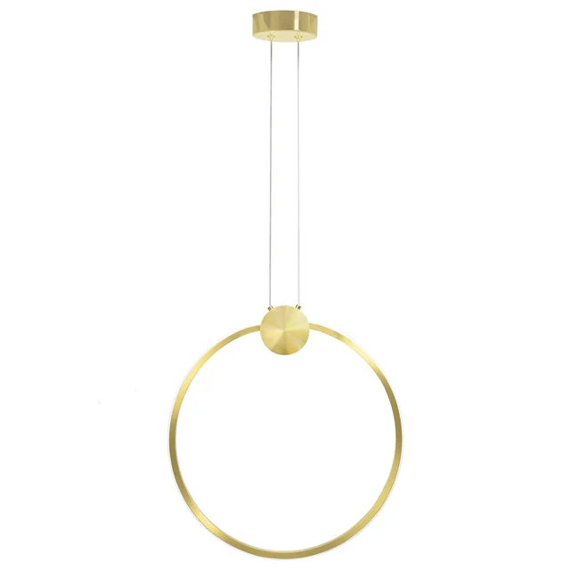 LAMPA SUFITOWA WISZĄCA LED APP1399-CP GOLD 50cm