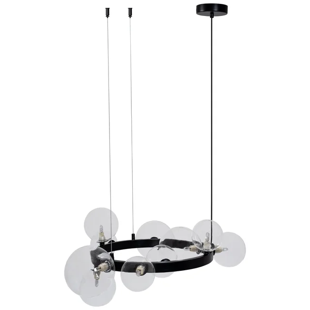 Lampa Wisząca APP1159-10CP Czarna