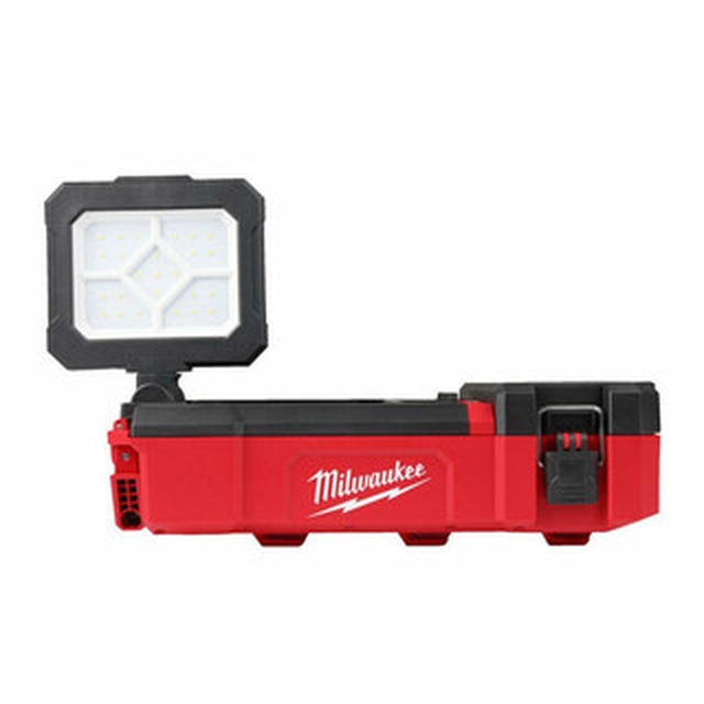 Lampada da installazione senza fili Milwaukee M12POAL-0 12 V | 600 lumen/1000 lumen/1400 lumen | Senza batteria e caricabatterie