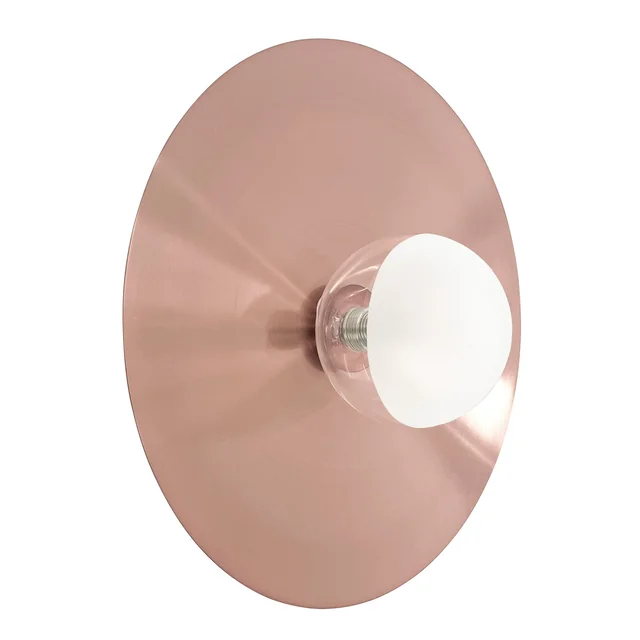 LAMPADA DA PARETE LAMPADA DA PARETE APP1420-W NERO/oro rosa