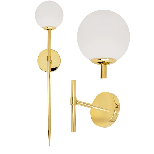 LAMPADA DA PARETE MODERNA 90cm APP582-1W Oro