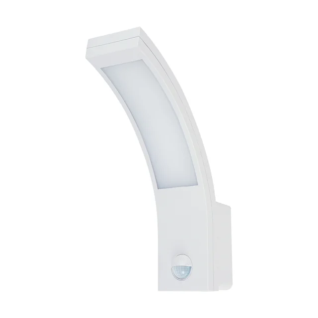 Lampada da parete per esterno con sensore di movimento SONET LED S 10W WHITE NW