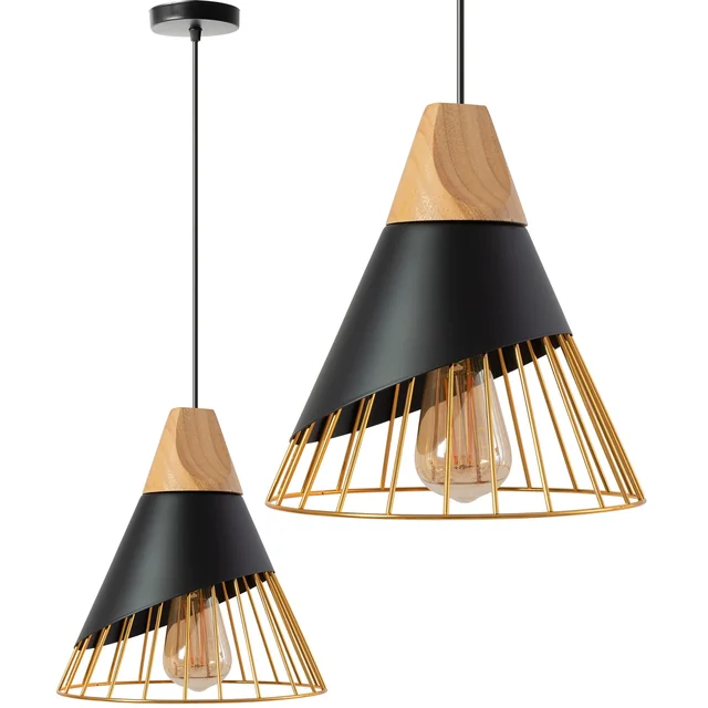 Lampada da soffitto a sospensione scandinava in metallo APP224-1CP