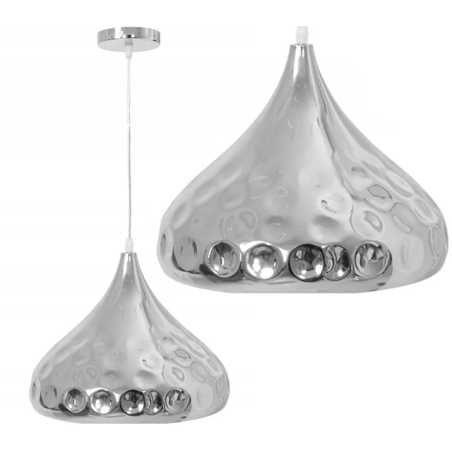 Lampada da soffitto a specchio APP272-1CP ARGENTO