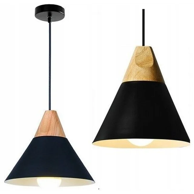 Lampada da soffitto SCANDI C APP060-1CP, nera