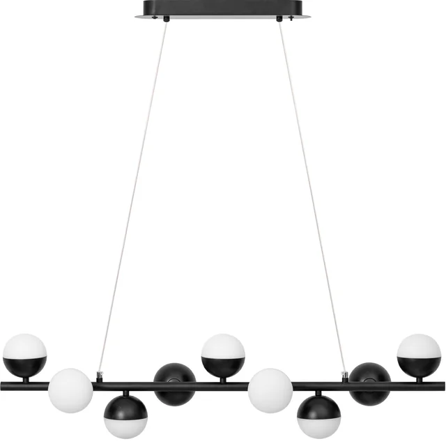 Lâmpada de teto LED suspensa 9 Cabeças 45W APP400-CP