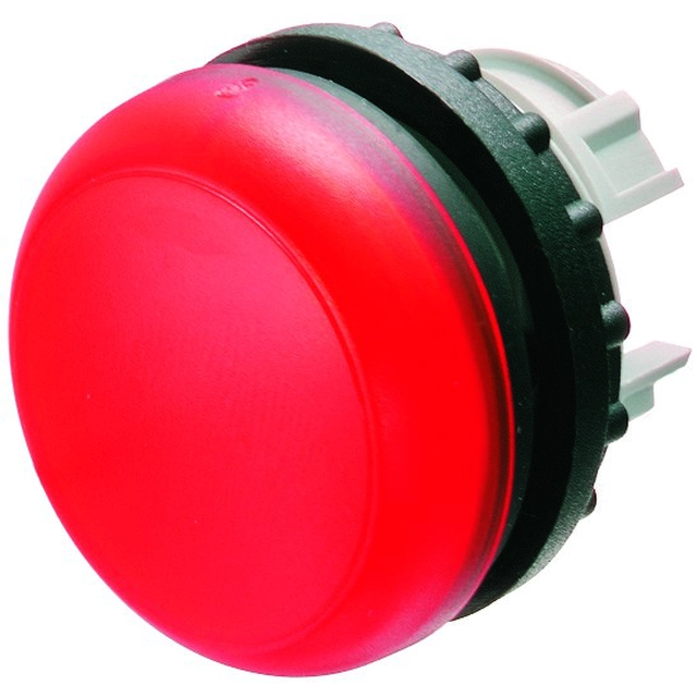 lâmpada M22-L-R cabeça vermelha achatada
