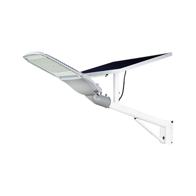 Lampadaires solaires blancs - Samsung - IP65 - 3000 Lumens - 5 Années - 6000K