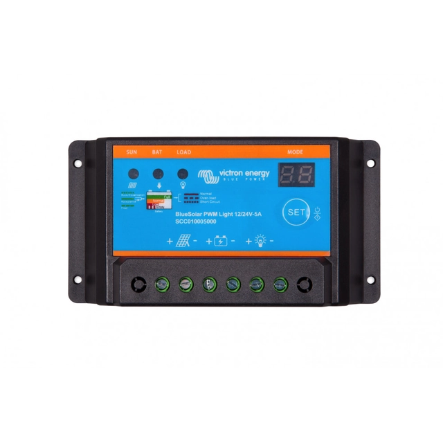 Lámpara Victron Energy BlueSolar PWM 48V-20A 48V 20A controlador de carga solar