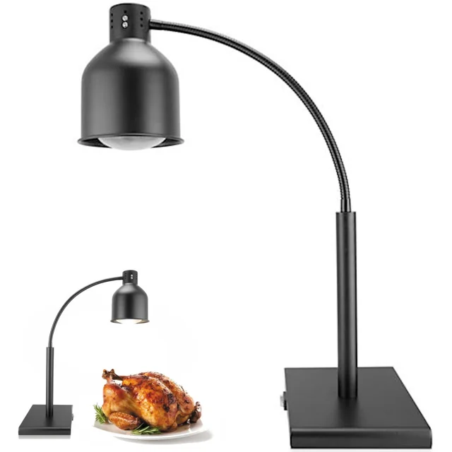 Lampe chauffante de table pour réchauffer des aliments, flexible 250 W