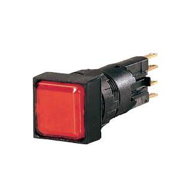 Lampe de signalisation Eaton 25 x 25mm rouge 24V AC/DC Q25LF-RT/WB (089104)