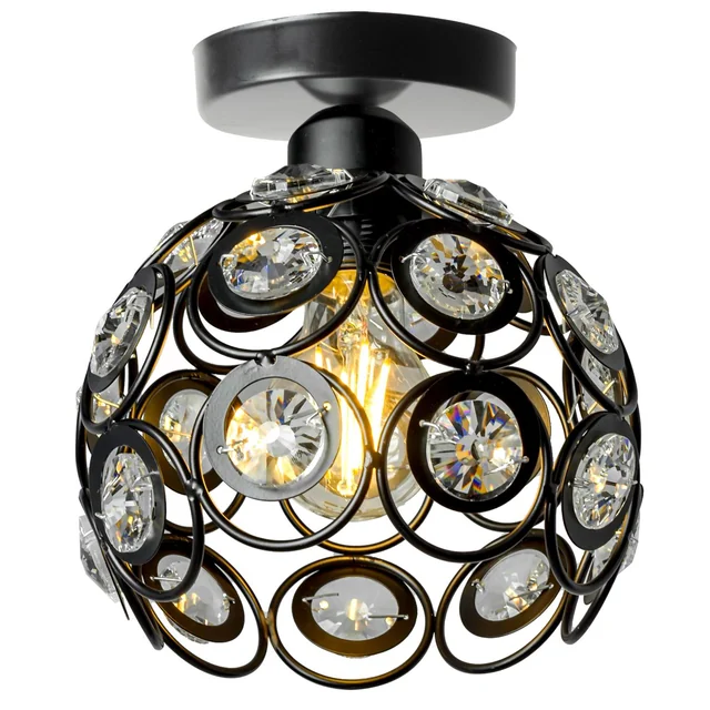 LAMPE SUSPENDUE BOULE DE CRISTAL APP203