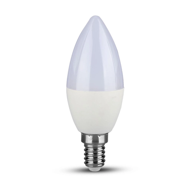 Λαμπτήρες LED - Κερί - E14 - Samsung - IP20 - Λευκό - 5.5 Watts - 470 Lumens - 6400K - 5 Έτη