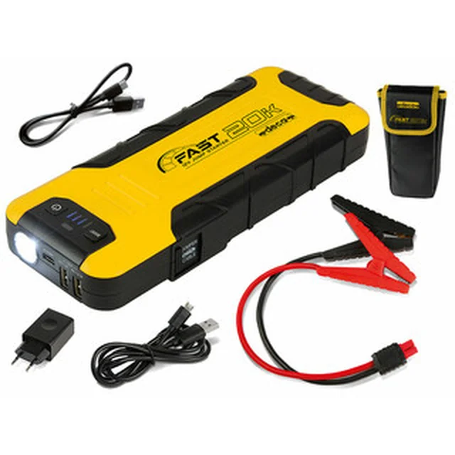 Lanceur de chargeur de batterie Deca FAST 20K 600 A | 12 V