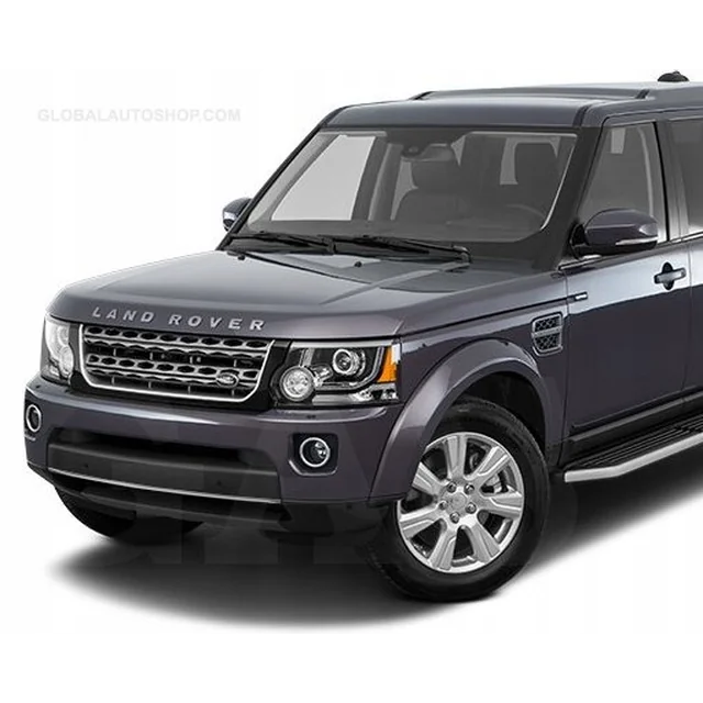 Land Rover LR4 – chromuotų juostelių grotelių chromo manekeno buferio derinimas