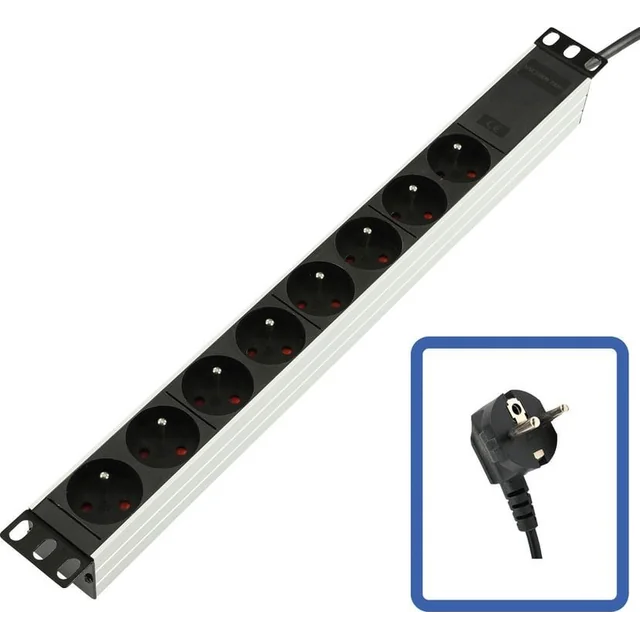 Lanview Lanview TUPS032 Distributeur d'alimentation PDU Noir