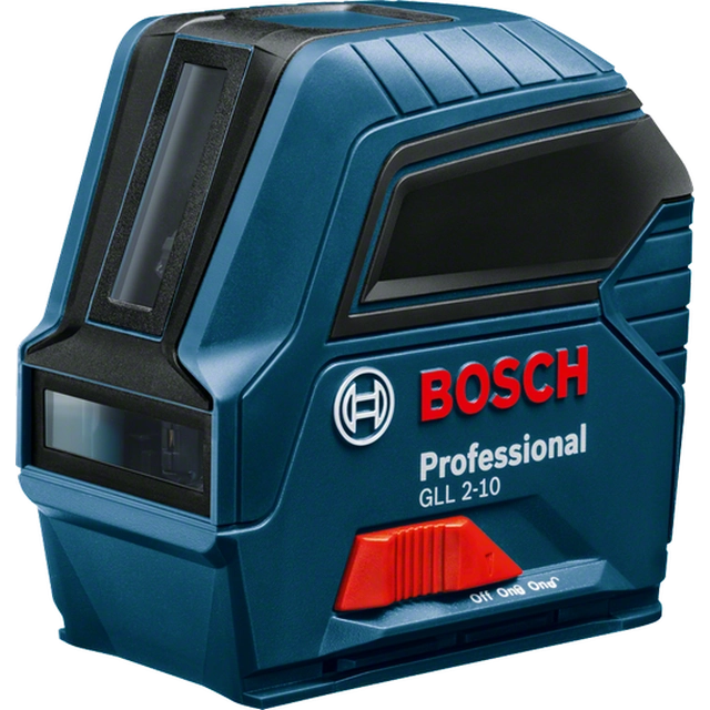 Laser a linee incrociate Bosch GLL 2-10 rosso 10 m