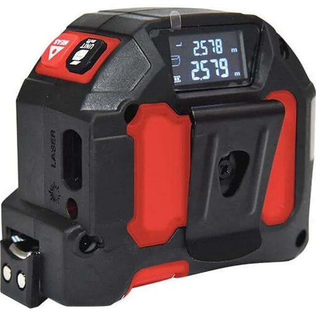 Laser rangefinder PRO LASER RANGELFINDER DL-40M5 WITH SCROLLING RULER 5M