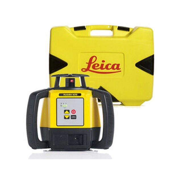 Laser rotante Leica Rugby 620 Portata: 0 - 300 m | Senza batteria e caricabatterie | In una valigia