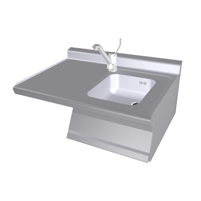 LAT - 610SX ﻿﻿Sink with tap and plate on the right side