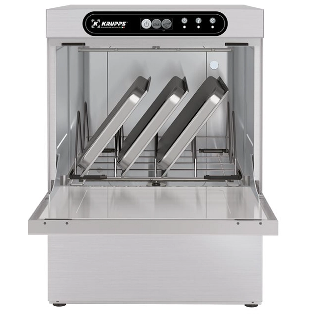 Lavabicchieri e piatti | contenitore 500x600 | 400V | LINEA CUBO KRUPPS C640