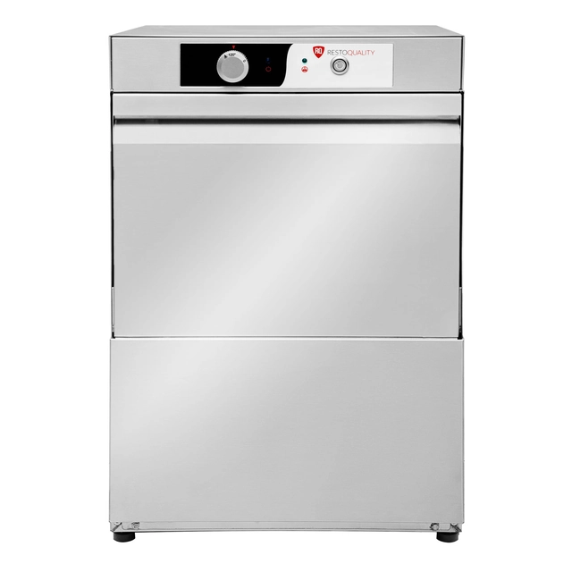 Lavabicchieri e piatti RQ400DP | contenitore 400X400 | 470X520X720mm | 3,05kW | 230V | Pompa di scarico