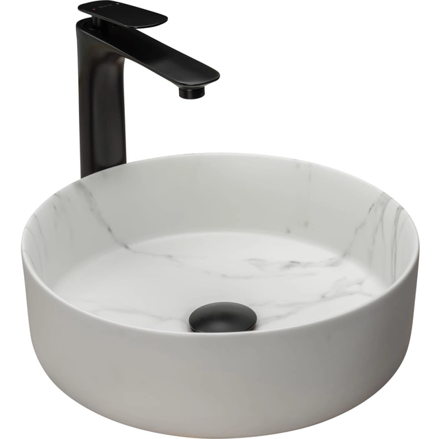 Lavabo à poser Rea Sami Marble Mat - 5% RÉDUCTION supplémentaire avec le code REA5