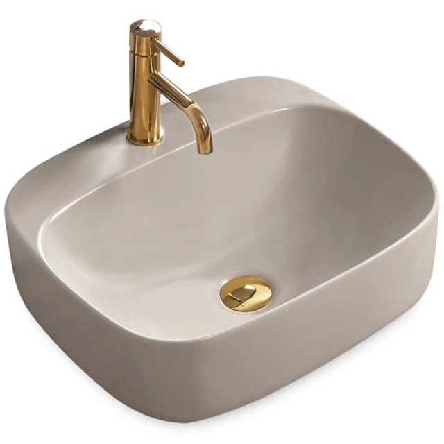 Lavabo da appoggio Rea Luiza Grey Matt - Sconto aggiuntivo del 5% con il codice REA5