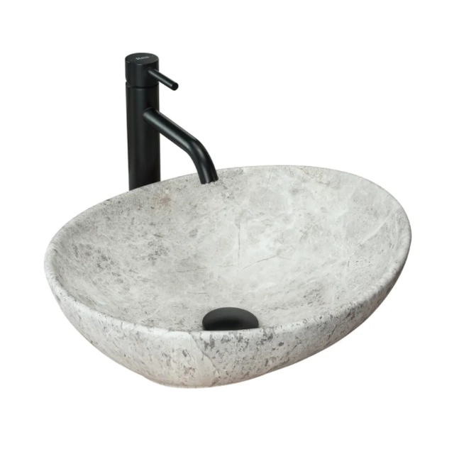 Lavabo da appoggio Rea Sofia Light Stone - SCONTO aggiuntivo 5% con codice REA5