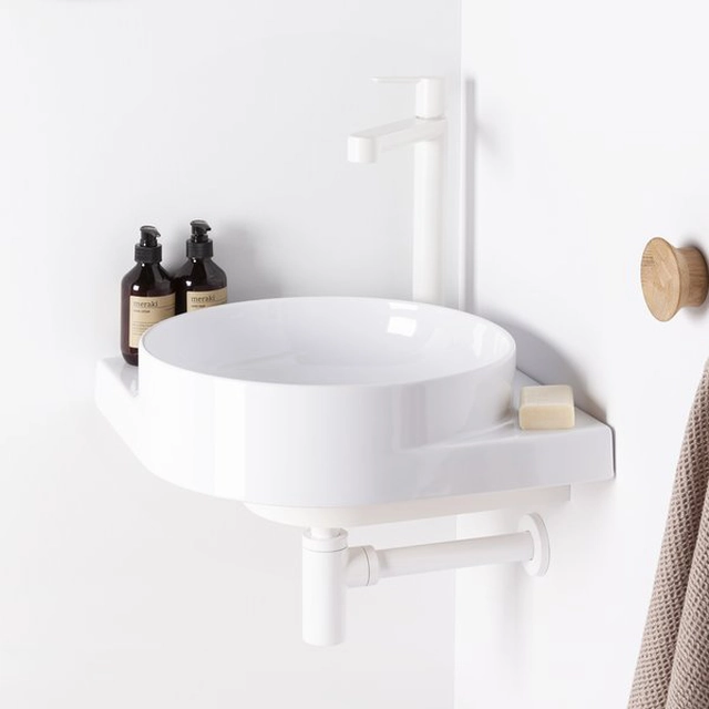 Lavabo de cerámica Ravak Yard, 450 C blanco