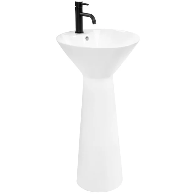 Lavabo freestanding in ceramica River