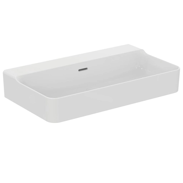 Lavabo Ideal Standard Conca, sans trou pour robinetterie, 800x450