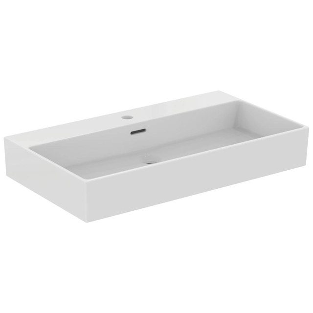 Lavabo Ideal Standard Extra, avec trou pour robinet, 800x450, avec trop-plein