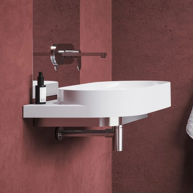 Lavabo in ceramica Ravak Yard, 800 bianco, senza foro