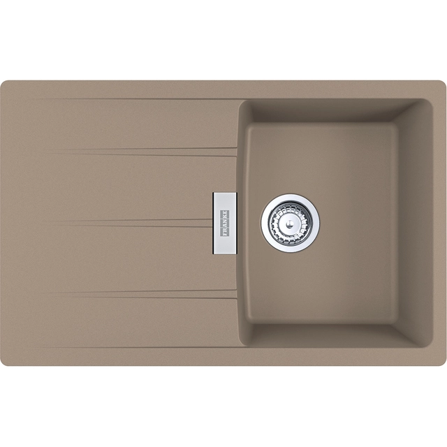 Lavabo in granito Franke Centro, CNG 611-78, Cashmere