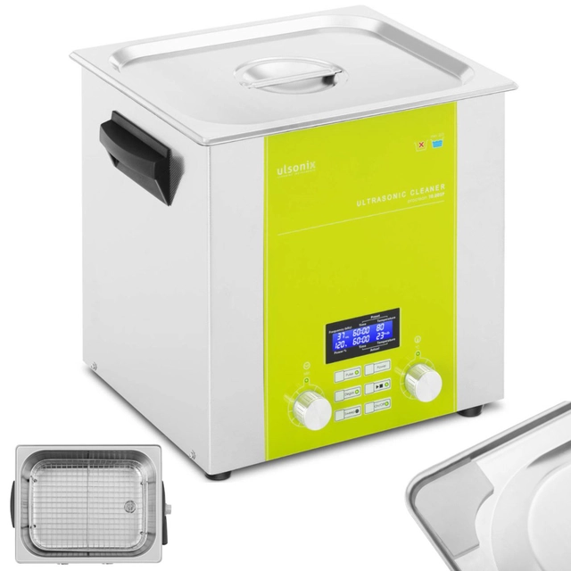 Lavadora baño ultrasónico purificador LED 10 l 320 W