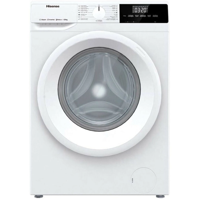 Lavadora - Secadora Hisense WDQE8014EVJM Blanco 8 kg 1400 rpm