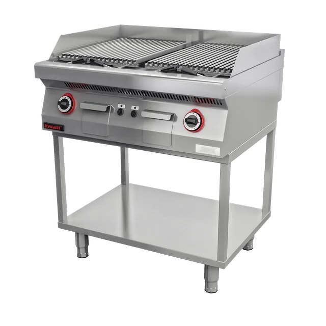 Lávás grill 800 mm 14kW drótváz alapon 700.OGL-800.T