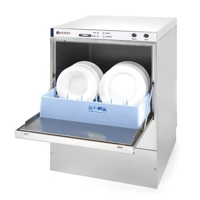 Lave-vaisselle 50x50 - commande électromécanique - 400 V avec distributeur de détergent